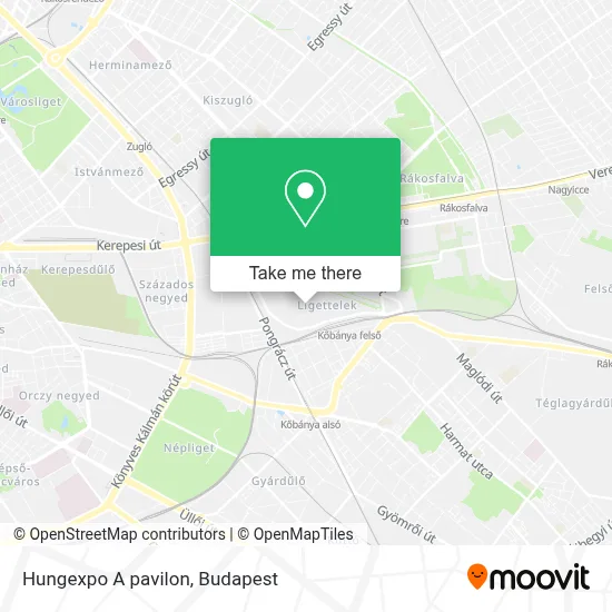 Hungexpo A pavilon map