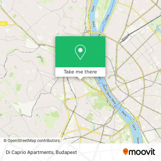 Di Caprio Apartments map