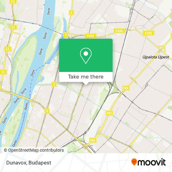 Dunavox map