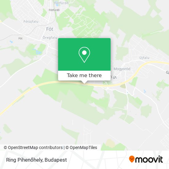 Ring Pihenőhely map