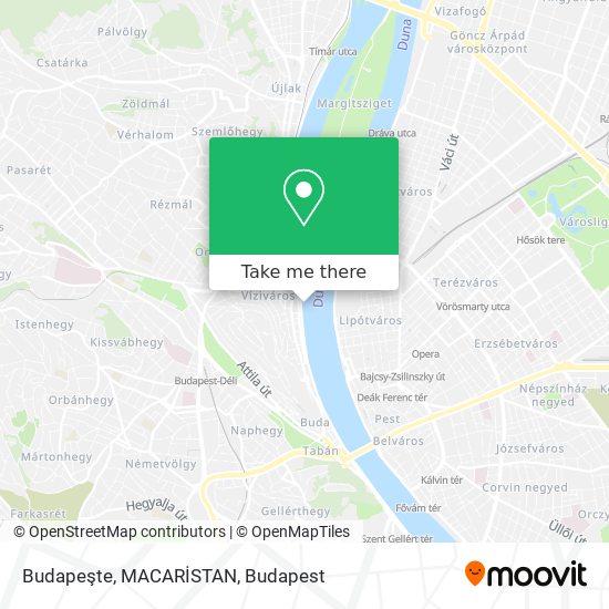 Budapeşte, MACARİSTAN map