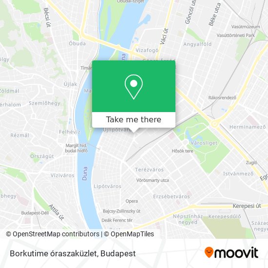 Borkutime óraszaküzlet map