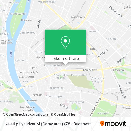 Keleti pályaudvar M (Garay utca) (78) map