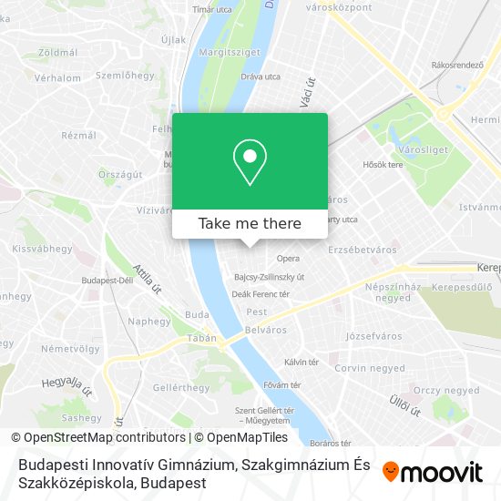 Budapesti Innovatív Gimnázium, Szakgimnázium És Szakközépiskola map