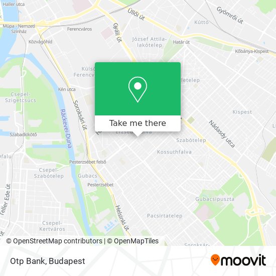 Otp Bank map