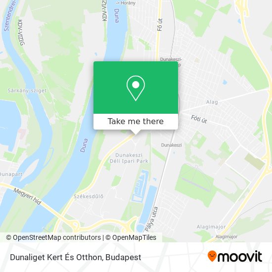 Dunaliget Kert És Otthon map