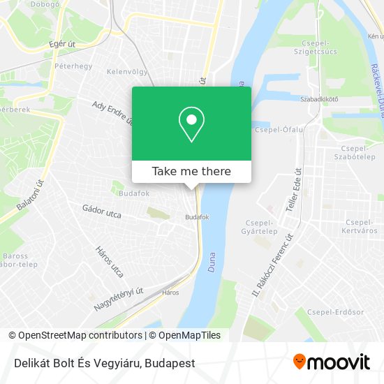 Delikát Bolt És Vegyiáru map