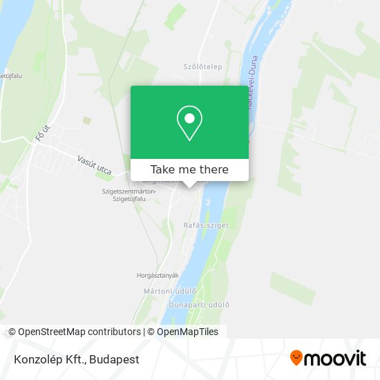 Konzolép Kft. map