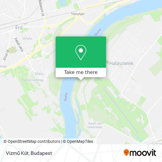 Vízmű Kút map