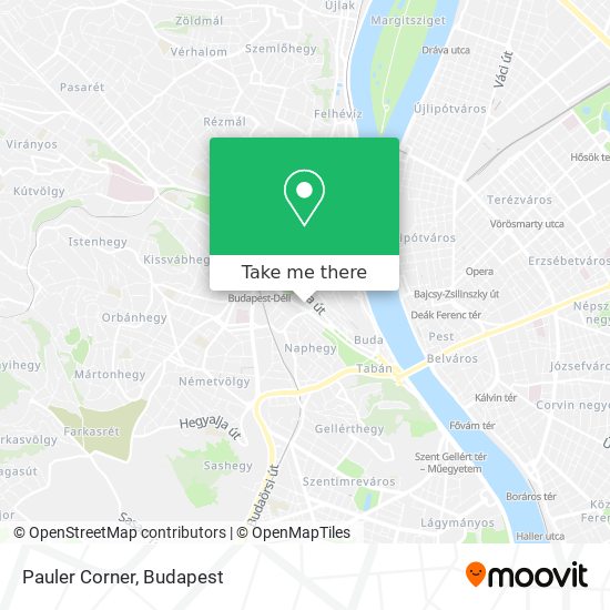 Pauler Corner map