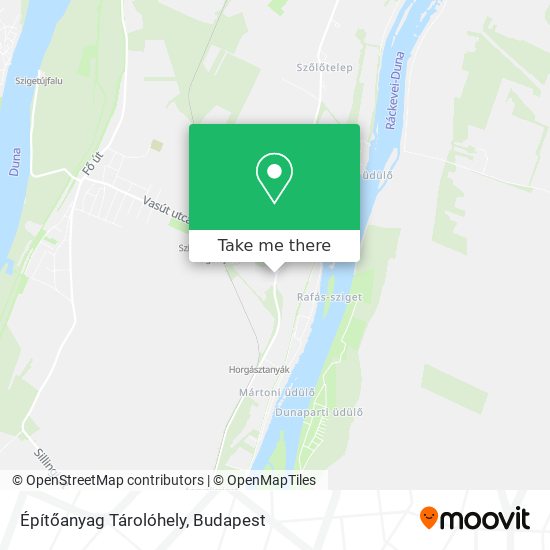 Építőanyag Tárolóhely map