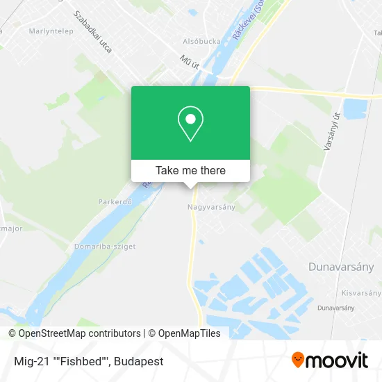 Mig-21 ""Fishbed"" map