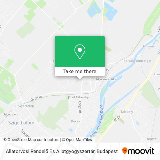 Állatorvosi Rendelő És Állatgyógyszertár map