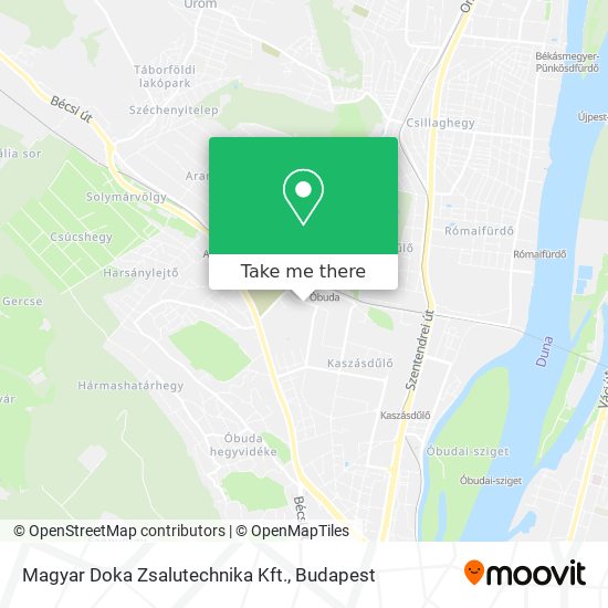 Magyar Doka Zsalutechnika Kft. map