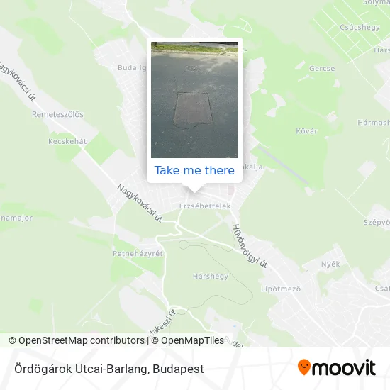 Ördögárok Utcai-Barlang map