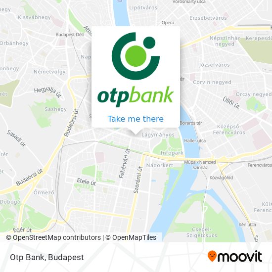 Otp Bank map