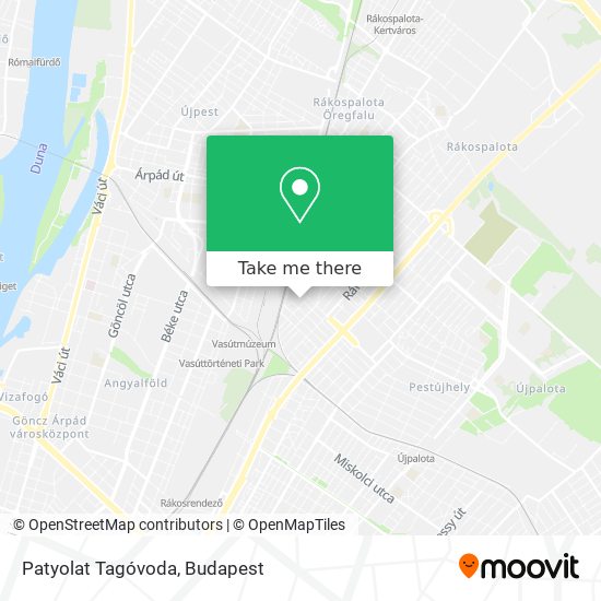 Patyolat Tagóvoda map