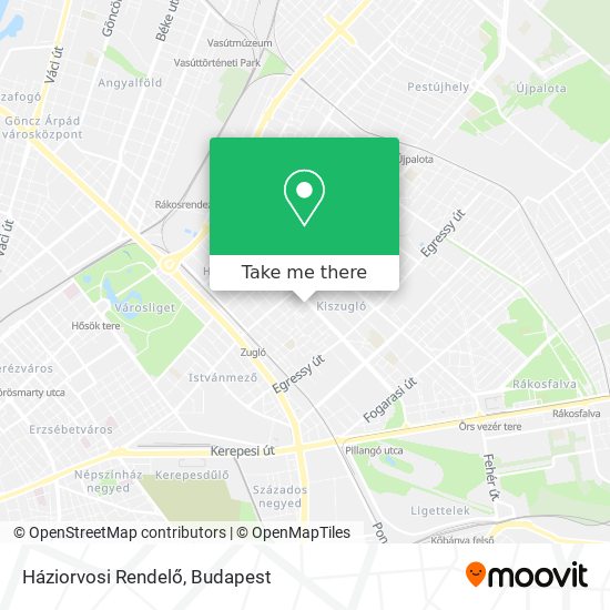 Háziorvosi Rendelő map