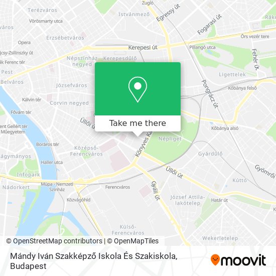 Mándy Iván Szakképző Iskola És Szakiskola map