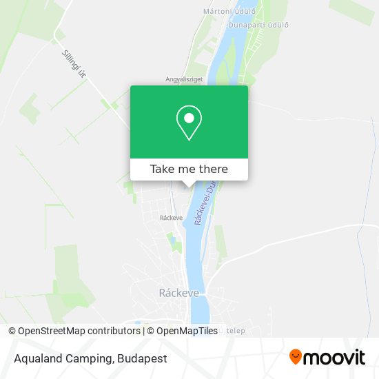 Aqualand Camping map