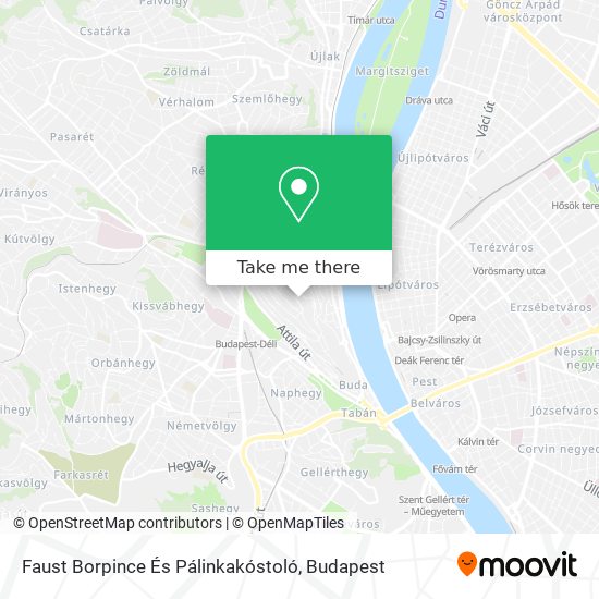 Faust Borpince És Pálinkakóstoló map