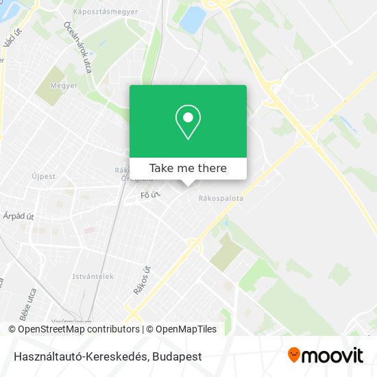 Használtautó-Kereskedés map