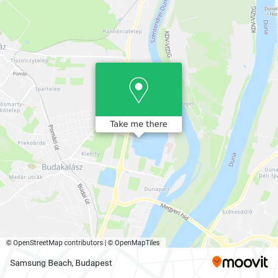 Samsung Beach map