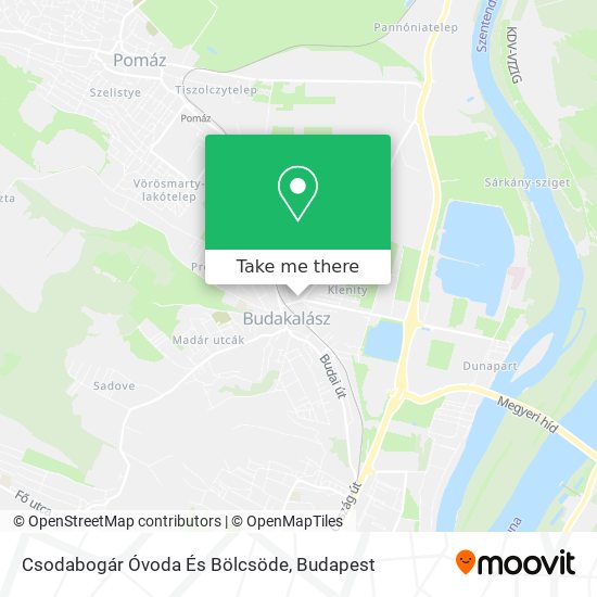 Csodabogár Óvoda És Bölcsöde map