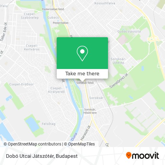 Dobó Utcai Játszótér map