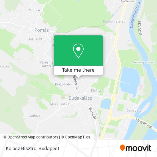 Kalász Bisztró map