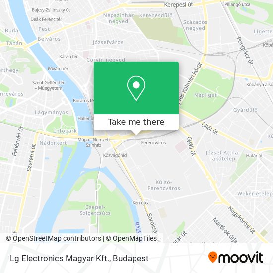 Lg Electronics Magyar Kft. map