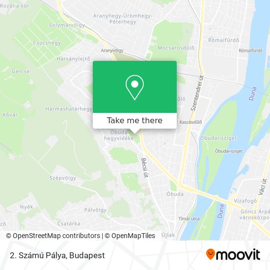 2. Számú Pálya map