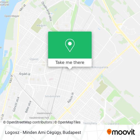 Logosz - Minden Ami Cégügy map