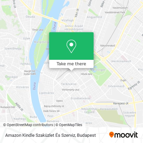 Amazon Kindle Szaküzlet És Szerviz map