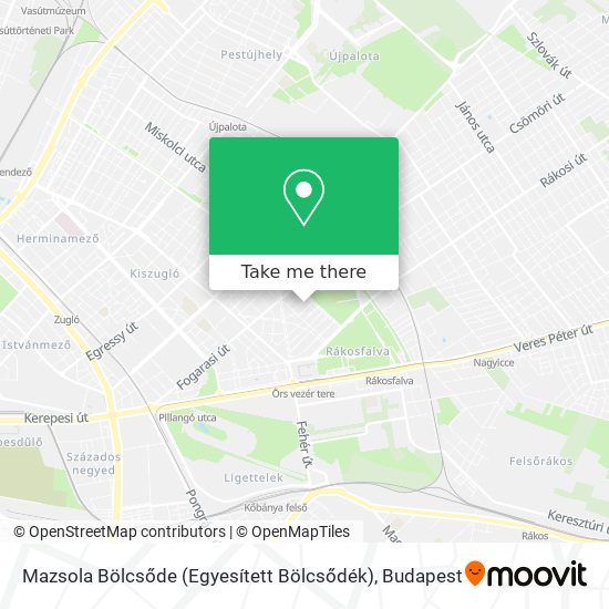Mazsola Bölcsőde (Egyesített Bölcsődék) map