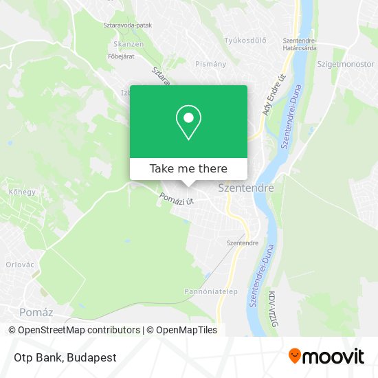 Otp Bank map