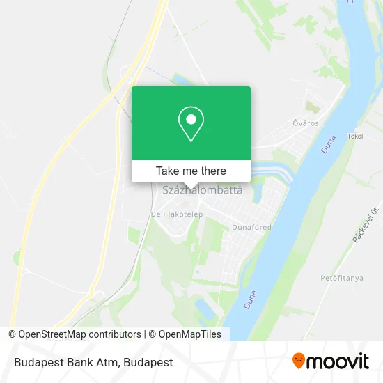 Budapest Bank Atm map