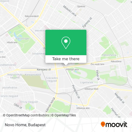 Novo Home map