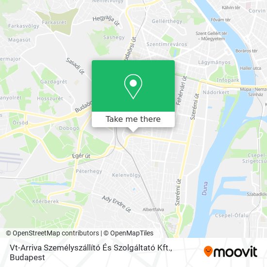 Vt-Arriva Személyszállító És Szolgáltató Kft. map