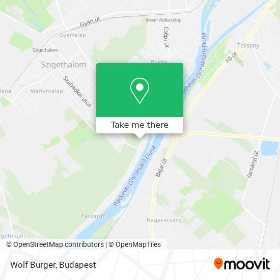 Wolf Burger map