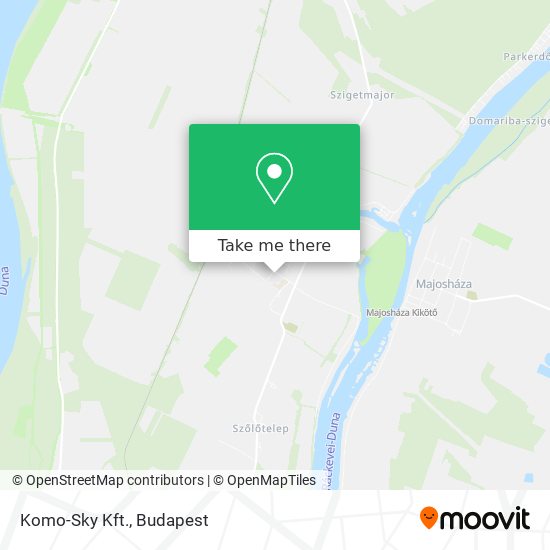 Komo-Sky Kft. map