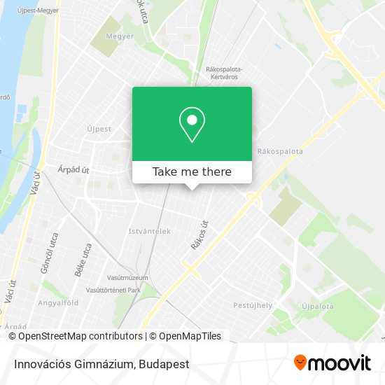 Innovációs Gimnázium map