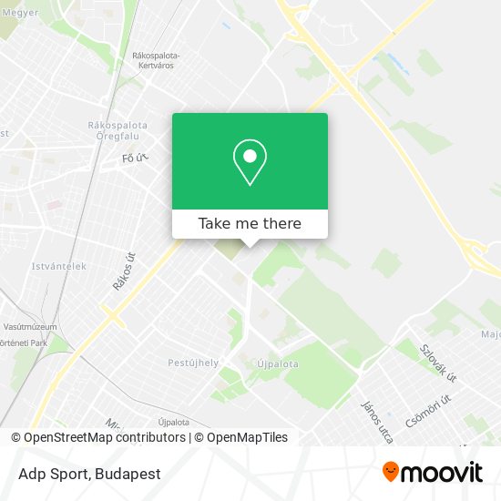 Adp Sport map