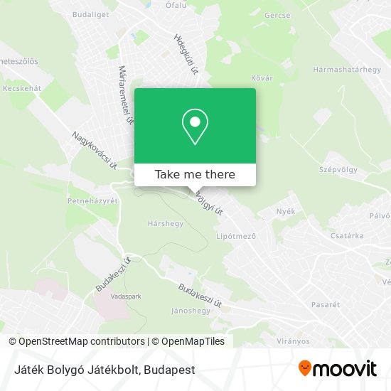 Játék Bolygó Játékbolt map