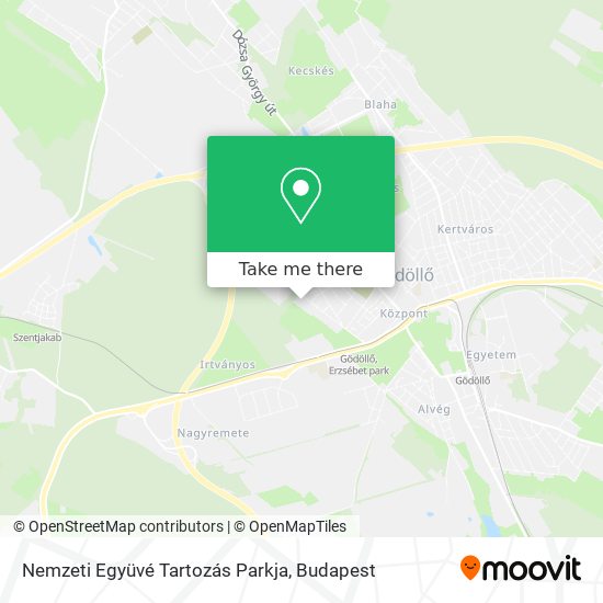 Nemzeti Együvé Tartozás Parkja map