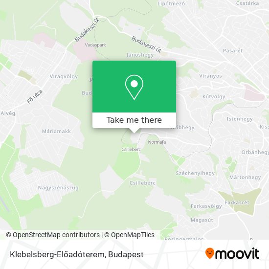 Klebelsberg-Előadóterem map