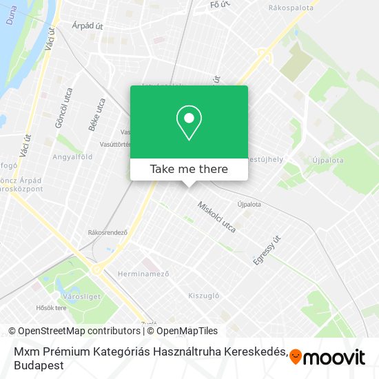 Mxm Prémium Kategóriás Használtruha Kereskedés map