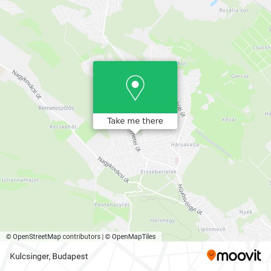 Kulcsinger map