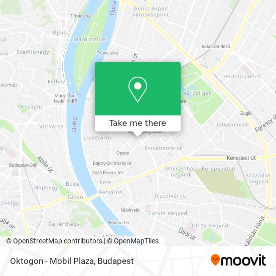 Oktogon - Mobil Plaza map