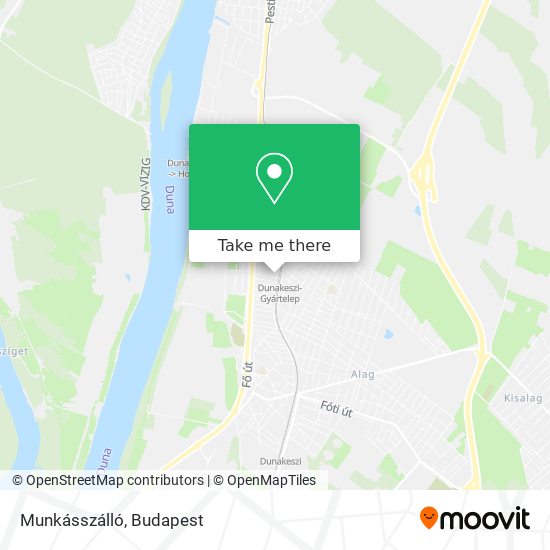 Munkásszálló map